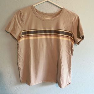 American Eagle T-Shirt with Stripes